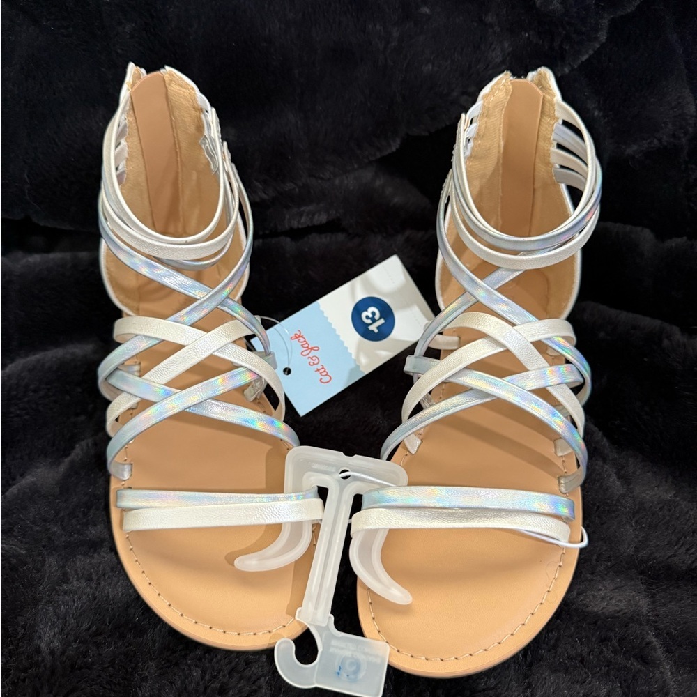 Chic White Strappy Sandals